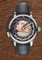 Montblanc - Reloj de Montblanc Orbis Terrarum correa de piel, Nieuw