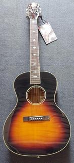 Recording King - RNJ-25-SN All Solid Troubadour Sunburst,, Muziek en Instrumenten, Snaarinstrumenten | Gitaren | Akoestisch, Nieuw
