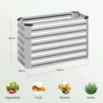 Stalen Verhoogd Bed: Roestvrij voor Tuin, Balkon, Groenten, Tuin en Terras, Bloempotten, Verzenden, Nieuw