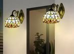 Tiffany Wandlamp – Glas-in-Lood Design, Vintage en Klassiek, Huis en Inrichting, Lampen | Wandlampen, Verzenden, Nieuw