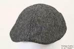 Flatcap Platte pet Hawkins grijs vissengraat 57, 58, 59, 60, Kleding | Heren, Hoeden en Petten, Ophalen of Verzenden, Nieuw, Hawkins
