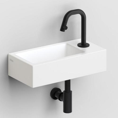 Clou Flush 3 Fontein Met Kraangat 36cm Rechts Met, Doe-het-zelf en Verbouw, Sanitair, Overige typen, Nieuw, Ophalen of Verzenden