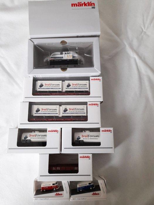 Märklin H0 - Treinset (8) - 3railforum digital set, Hobby en Vrije tijd, Modeltreinen | H0