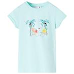 vidaXL Kindershirt 92 lichtzeeblauw, Verzenden, Nieuw