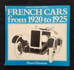 French Cars from 1920 to1925,Bugatti,Renault,Citroën,Peugeot, Boeken, Auto's | Boeken, Gelezen, Pierre Dumont, Algemeen, Verzenden