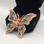 Argento 925. - Broche - vlinder, Antiek en Kunst