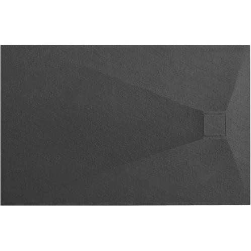 REA Mat zwarte douchebak - Antislip - Krasbestendig - 80..., Doe-het-zelf en Verbouw, Sanitair, Nieuw, Ophalen of Verzenden