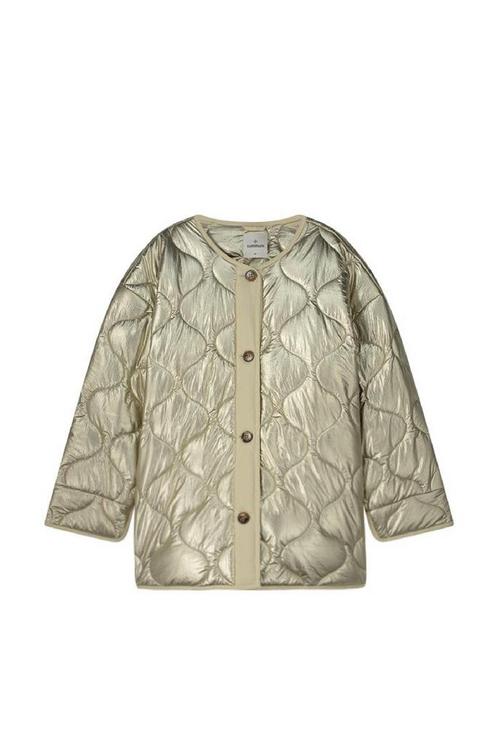 -50% Summum  Summum 1s1106-12110 jacket quilted metallic  ma, Kleding | Dames, Jassen | Winter, Beige, Nieuw, Verzenden