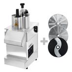 GGM Gastro | Elektrische groentesnijder - 550 Watt - incl. 3, Verzenden