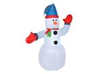 Opblaasbare Sneeuwpop - 180 cm, Nieuw, Verzenden