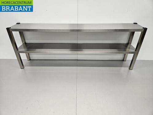 RVS HCB Dubbele Etagère Brug Premium-line 180 cm Horeca, Zakelijke goederen, Horeca | Keukenapparatuur, Nieuw in verpakking, Ophalen of Verzenden