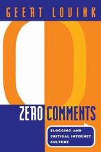 9780415973168 Zero Comments | Tweedehands, Geert Lovink, Zo goed als nieuw, Verzenden