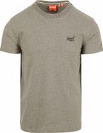 Superdry Classic T-Shirt Melange Olive maat 3XL Heren, Kleding | Heren, Verzenden, Nieuw, Overige maten, Superdry