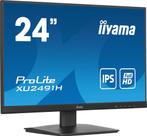 24 Iiyama ProLite XU2491H-B1 FHD/DP/HDMI/IPS (Monitoren), Computers en Software, Ophalen of Verzenden, Nieuw