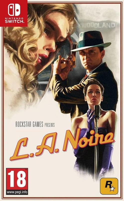 L.A. Noire Switch Garantie & morgen in huis!, Spelcomputers en Games, Games | Nintendo Switch, 3 spelers of meer, Zo goed als nieuw