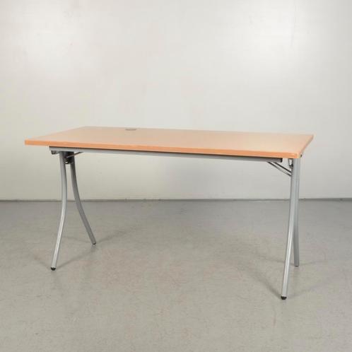 Bureau Vepa - Kersen blad - 140 x 70 cm - Incl. kabeldop, Huis en Inrichting, Bureaus, Ophalen of Verzenden