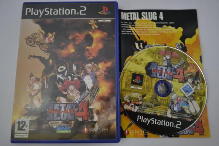 Metal Slug 4 (PS2 PAL), Spelcomputers en Games, Games | Sony PlayStation 2, Zo goed als nieuw, Verzenden
