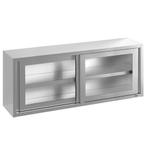 GGM Gastro | RVS wandkast - 2000x400mm - met | WSI204, Verzenden, Nieuw in verpakking, Meubilair