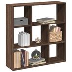 vidaXL Kamerscherm / boekenkast 102x29x103,5 cm hout bruin, Verzenden, Nieuw