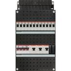 ABB groepenkast 3-fase, 12 groepen, 3 Aardlekschakelaars, Ophalen of Verzenden, Nieuw