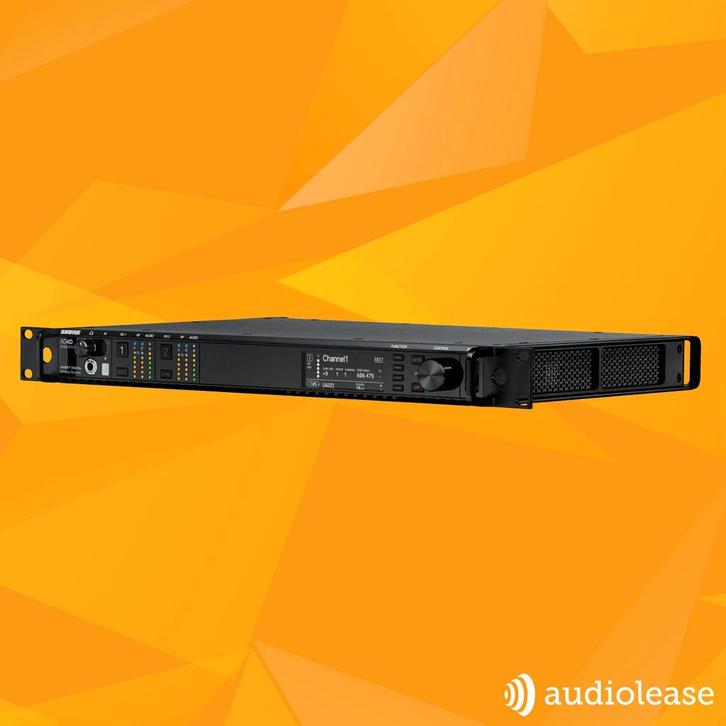 Shure Axient Digital AD4D Tweekanaals Digitale Ontvanger, Muziek en Instrumenten, Microfoons, Zangmicrofoon, Nieuw, Draadloos