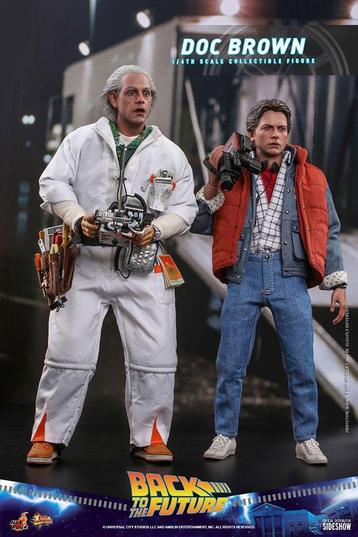 Back To The Future Movie Masterpiece Action Figure 1/6 Doc B beschikbaar voor biedingen