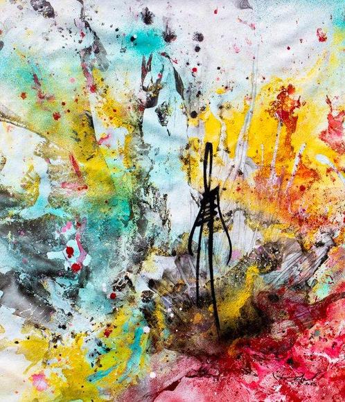 RAM - The Endless Joy . Cosmic Walker, Antiek en Kunst, Kunst | Schilderijen | Modern