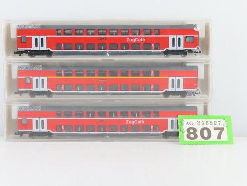Fleischmann N - 8627K/8626K - Modeltrein (3) - 3x 4-assige, Hobby en Vrije tijd, Modeltreinen | N-Spoor