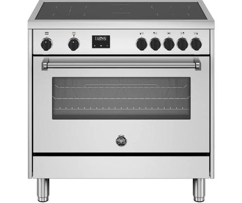 Bertazzoni MPL95I1EXT inductie fornuis met 5 zones, rvs2690, Witgoed en Apparatuur, Fornuizen, Nieuw, Ophalen of Verzenden