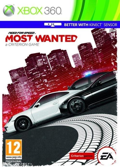 Need for Speed: Most Wanted (2012) Xbox 360 Morgen in huis!, Spelcomputers en Games, Games | Xbox 360, 1 speler, Vanaf 12 jaar