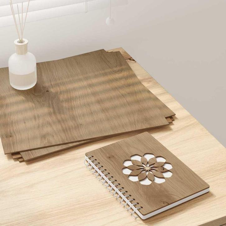 vidaXL Decorpanelen 50 pcs Artisan Eiken 30 x 30 x 0,27 cm, Hobby en Vrije tijd, Knutselen, Nieuw, Verzenden