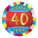 Bierviltjes 40 jaar feestartikelen - 40 jaar versiering, Hobby en Vrije tijd, Feestartikelen, Ophalen of Verzenden, Nieuw