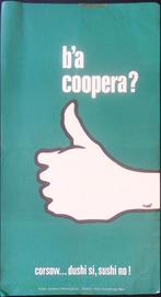 Poster duim omhoog (curacao) (lijst optie, Posters), Verzenden, Nieuw, Overige onderwerpen, Met lijst