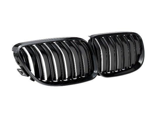 Dubbelspijls Nieren Zwart BMW 3 Serie E92 E93 06-10 B0258, Auto-onderdelen, Carrosserie en Plaatwerk