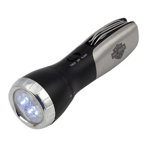 VSE multitool zaklamp LED zwart/grijs, Caravans en Kamperen, Kampeeraccessoires, Ophalen of Verzenden