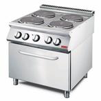 Elektrisch fornuis Gastro M 700 - 4 kookplaten - met oven, Verzenden, Nieuw in verpakking