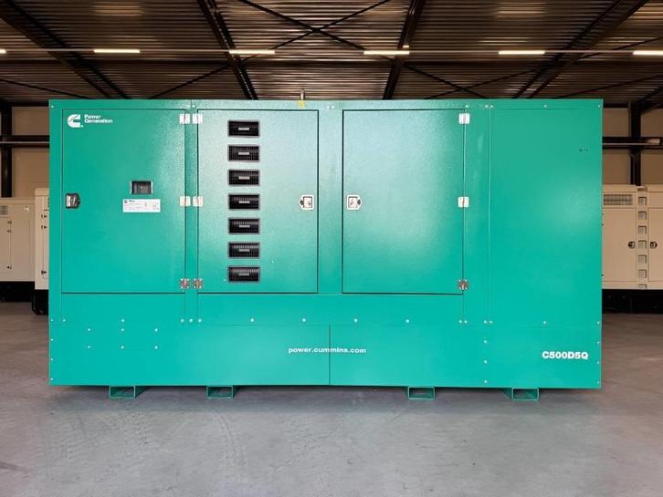 Cummins C500D5Q - 500 kVA Generator - DPX-18520, Zakelijke goederen, Machines en Bouw | Aggregaten, Ophalen of Verzenden