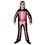 Day of the Dead Skelet Jumpsuit roze, Hobby en Vrije tijd, Feestartikelen, Verzenden, Nieuw, Feestartikel