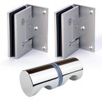 Douchedeur beslagset Porto Select 90o (instelbaar) eenzijdig, Doe-het-zelf en Verbouw, Hang- en Sluitwerk, Ophalen of Verzenden