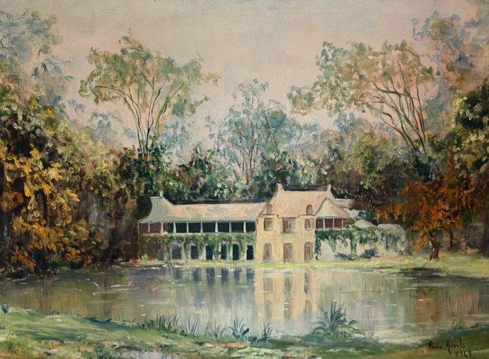 Pierre Auzole 1949 - Paysage d Algérie, Antiek en Kunst, Kunst | Schilderijen | Klassiek