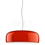 Flos Smithfield Hanglamp LED, rood - push dimbaar, Verzenden, Nieuw