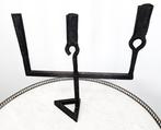 Grand chandelier Brutaliste - Kaarsenhouder - Staal -