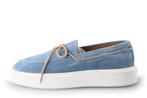 Stefano Lauran Instappers in maat 42 Blauw | 10% extra, Overige typen, Zo goed als nieuw, Stefano Lauran, Verzenden