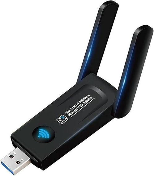 WiFi Adapter - Stabiel en Snel Internet – Voor Desktop en, Computers en Software, Routers en Modems, Nieuw, Verzenden