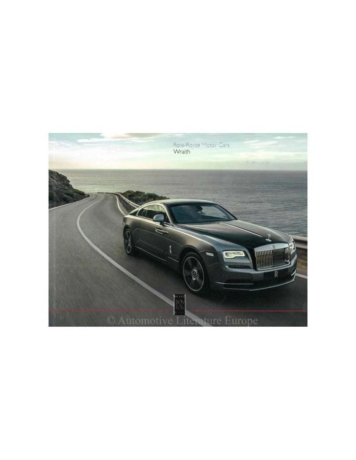 2017 ROLLS ROYCE WRAITH BROCHURE ENGELS, Boeken, Auto's | Folders en Tijdschriften