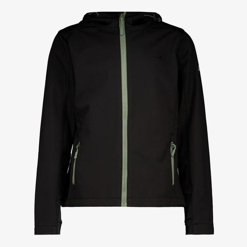 Mountain Peak kinder softshell jas zwart groen maat 110/116, Kleding | Heren, Kostuums en Colberts, Nieuw, Verzenden