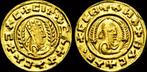 Ca 450ad Axum Ebana goud Chrysos bust of Ebana to right goud, Verzenden