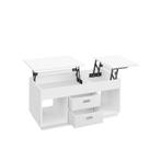 Relevable Salontafel - retourdeal - Praktisch & Wit, Huis en Inrichting, Tafels | Salontafels, Ophalen of Verzenden, Nieuw, Rechthoekig