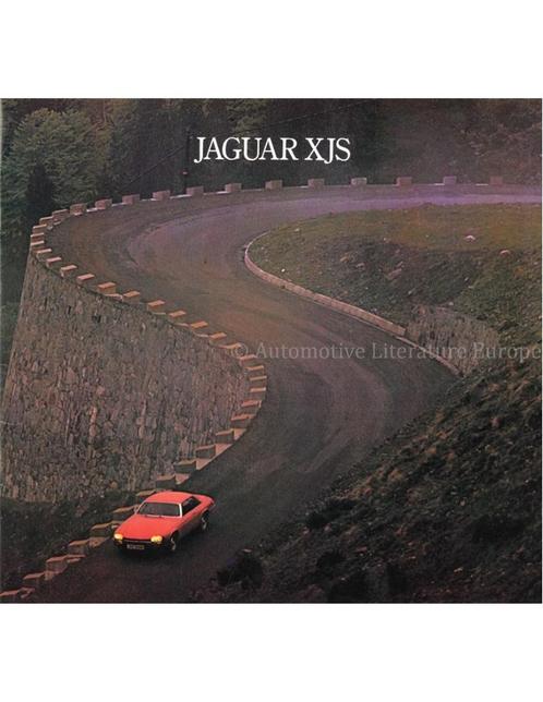 1977 JAGUAR XJS BROCHURE NEDERLANDS, Boeken, Auto's | Folders en Tijdschriften