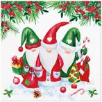 PAW - Lunch servetten - Christmas Gnomes, Nieuw